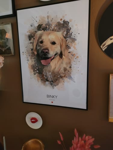 Customer photo review of Waterverf Portret