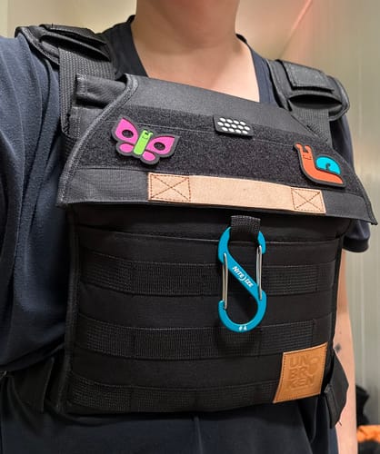 Customer photo review of NEW HD Weight Vest + Sand Plates