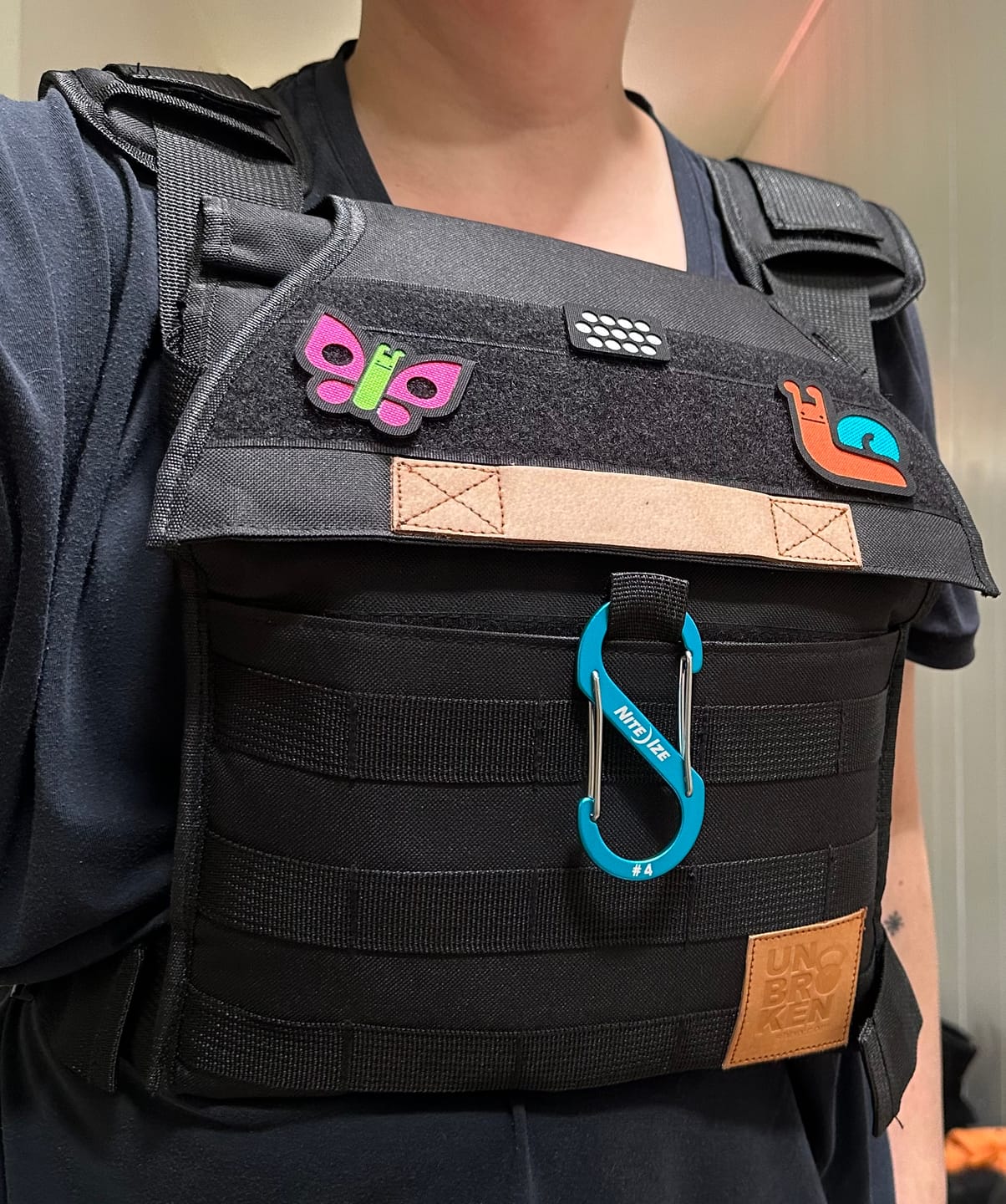 Customer photo review of NEW HD Weight Vest + Sand Plates