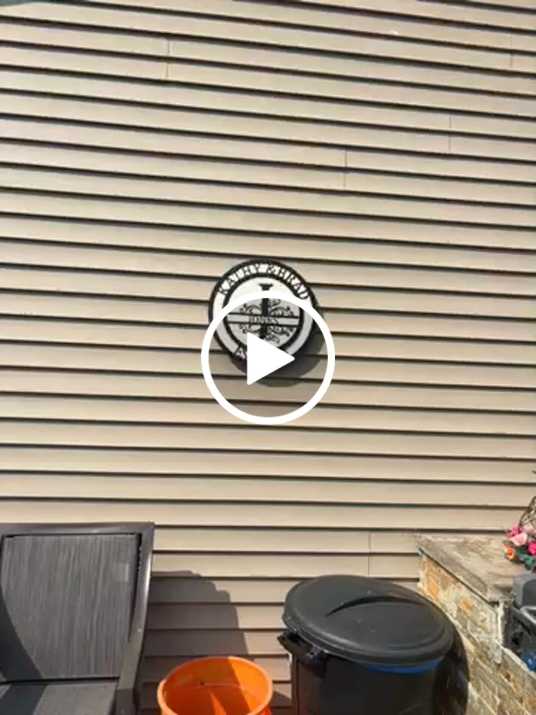 Customer video review of Custom Metal Family Established Monogram Wall Art - 20+ Color Options