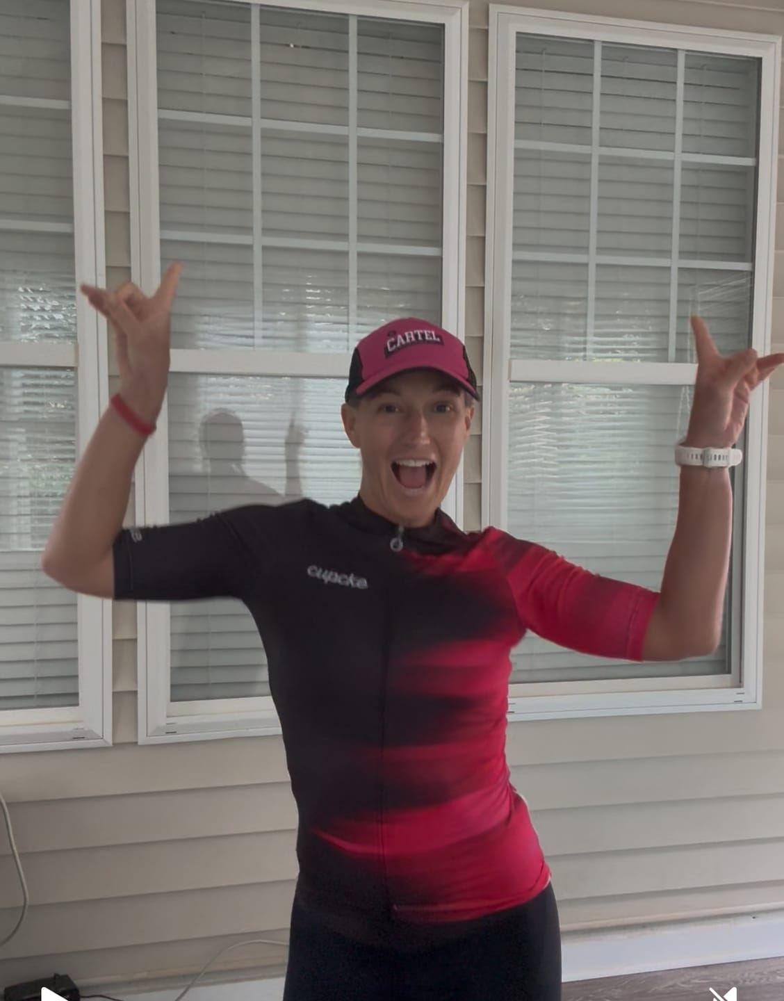 Customer photo review of Womens Solar Elements Cycle Jersey