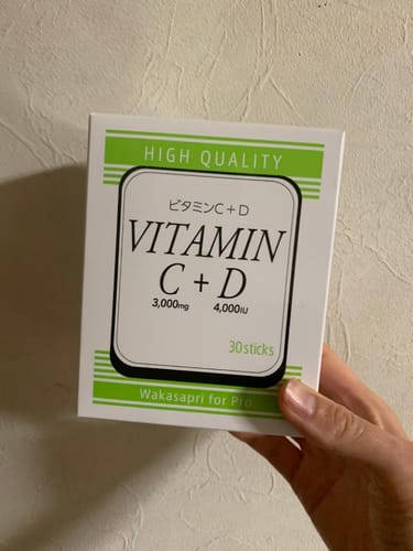 Customer photo review of ビタミンC+D -Wakasapri for Pro.