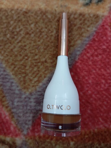 Customer photo review of O.TWO.O DYEING EYEBROW CREAM