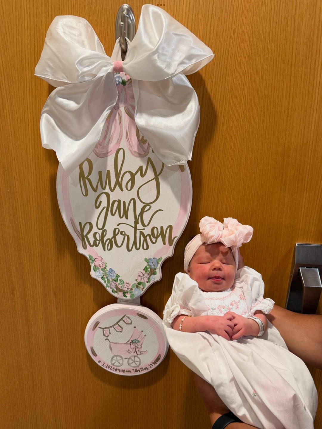 Customer photo review of Little Ballerina Headband 3 pack set