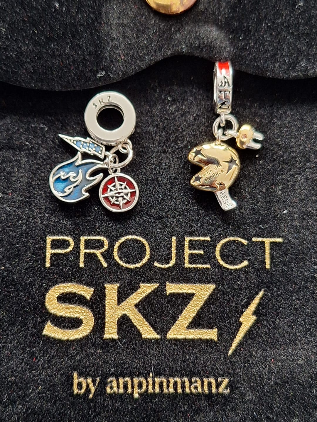 Customer photo review of PROJECT SKZ! individual charms
