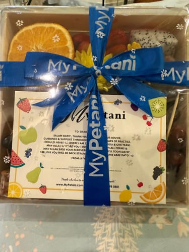 Customer photo review of Dusun Signature Fruit Grazing Platter [Malaysia]