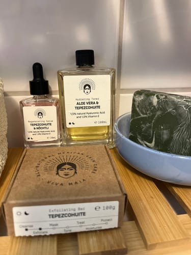 Customer photo review of Mexican Skincare Bestseller