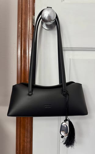 Customer photo review of Mini Chrystie Bag Black