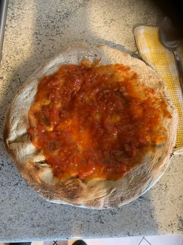 Customer photo review of Base Pizza proteica