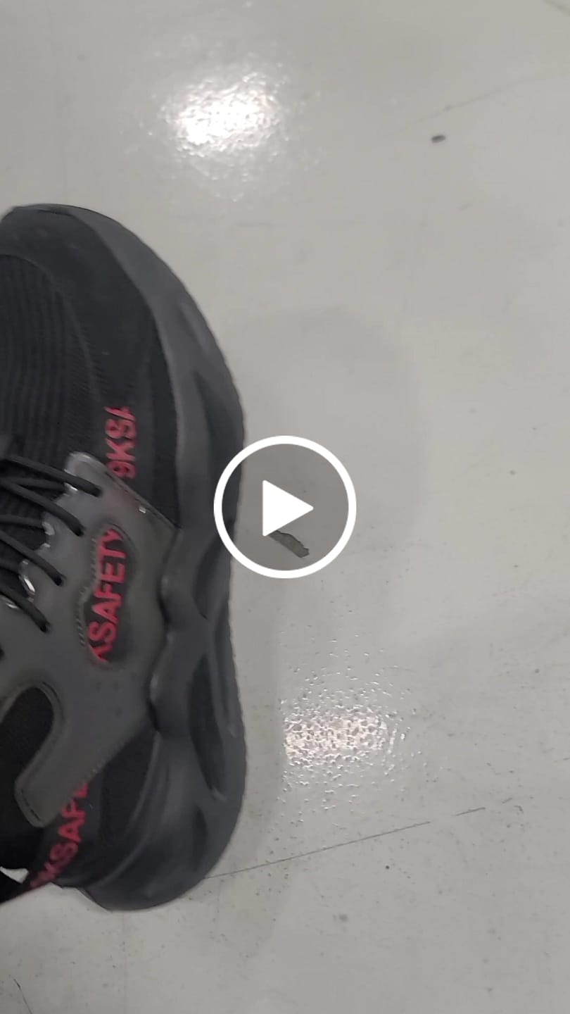 Customer video review of Maven Comfortable Steel Toe Work Shoes