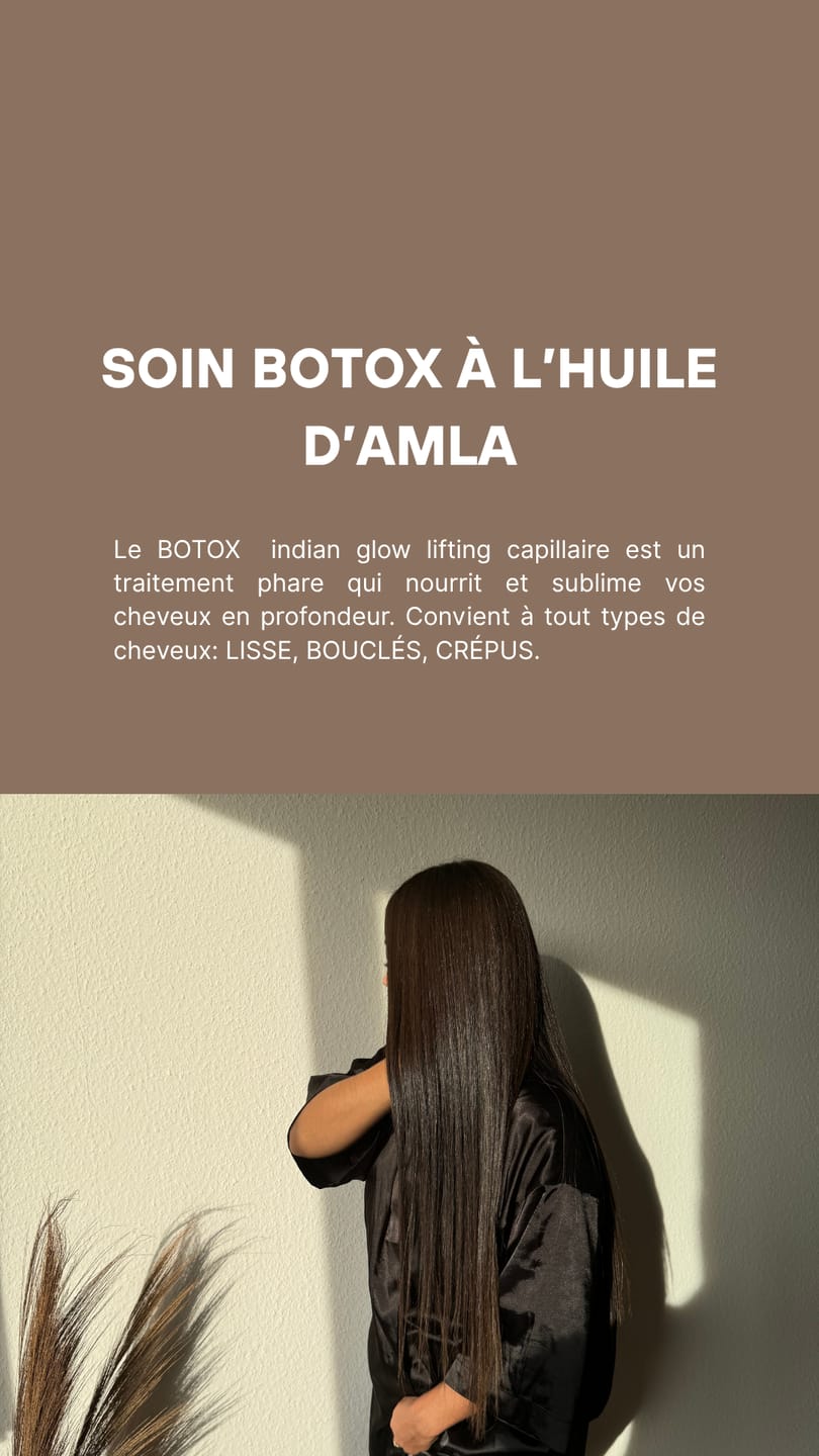 Customer photo review of Botox Capillaire Indian Glow Amla Plex - 1kg