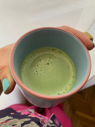 Customer photo review of Ceremonial Matcha "Jade Cloud"