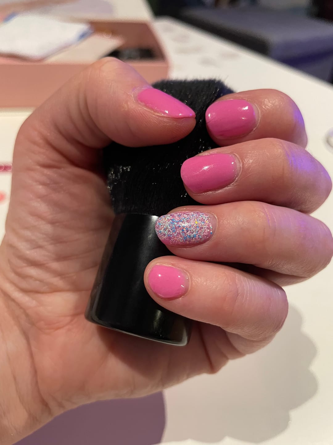 Customer photo review of Fairy Dust Dipping Powder