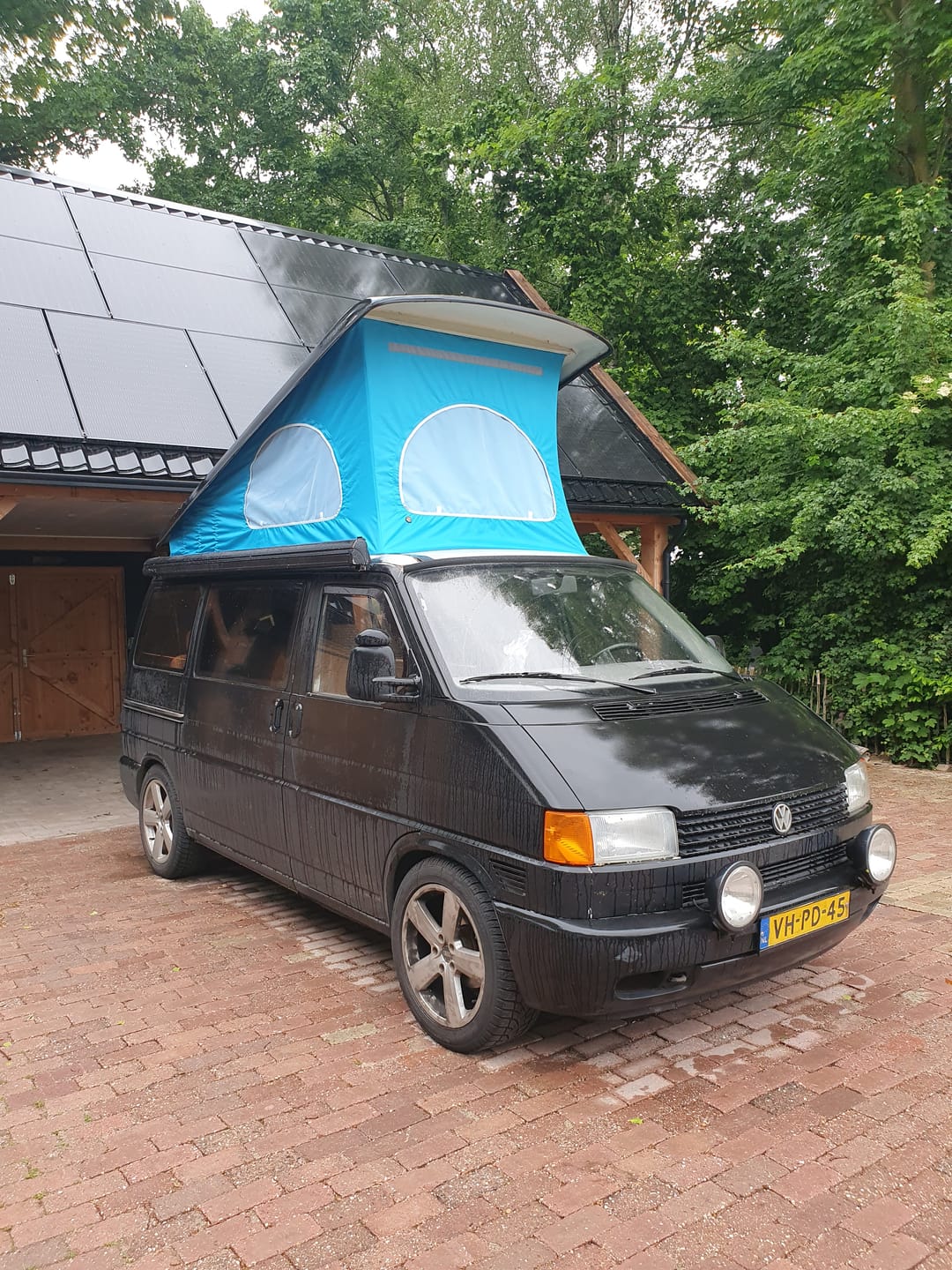 Customer photo review of VW T4 REIMO 3-window Pop Top Roof Canvas