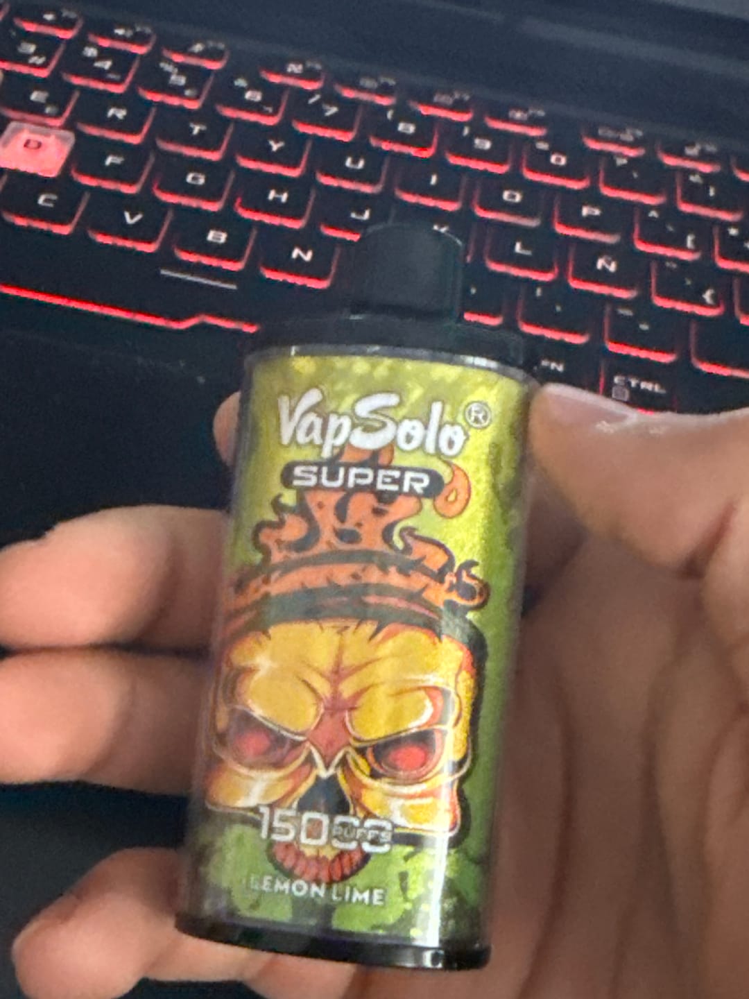 Customer photo review of VAPSOLO SUPER 15000puff