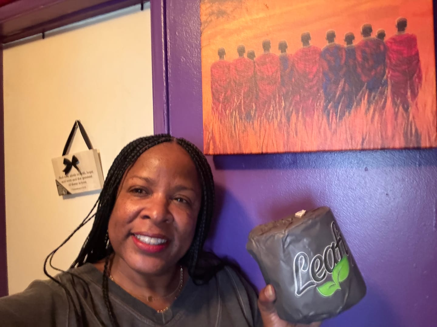 Customer photo review of Essential Toilet Paper 12 Single Roll Box