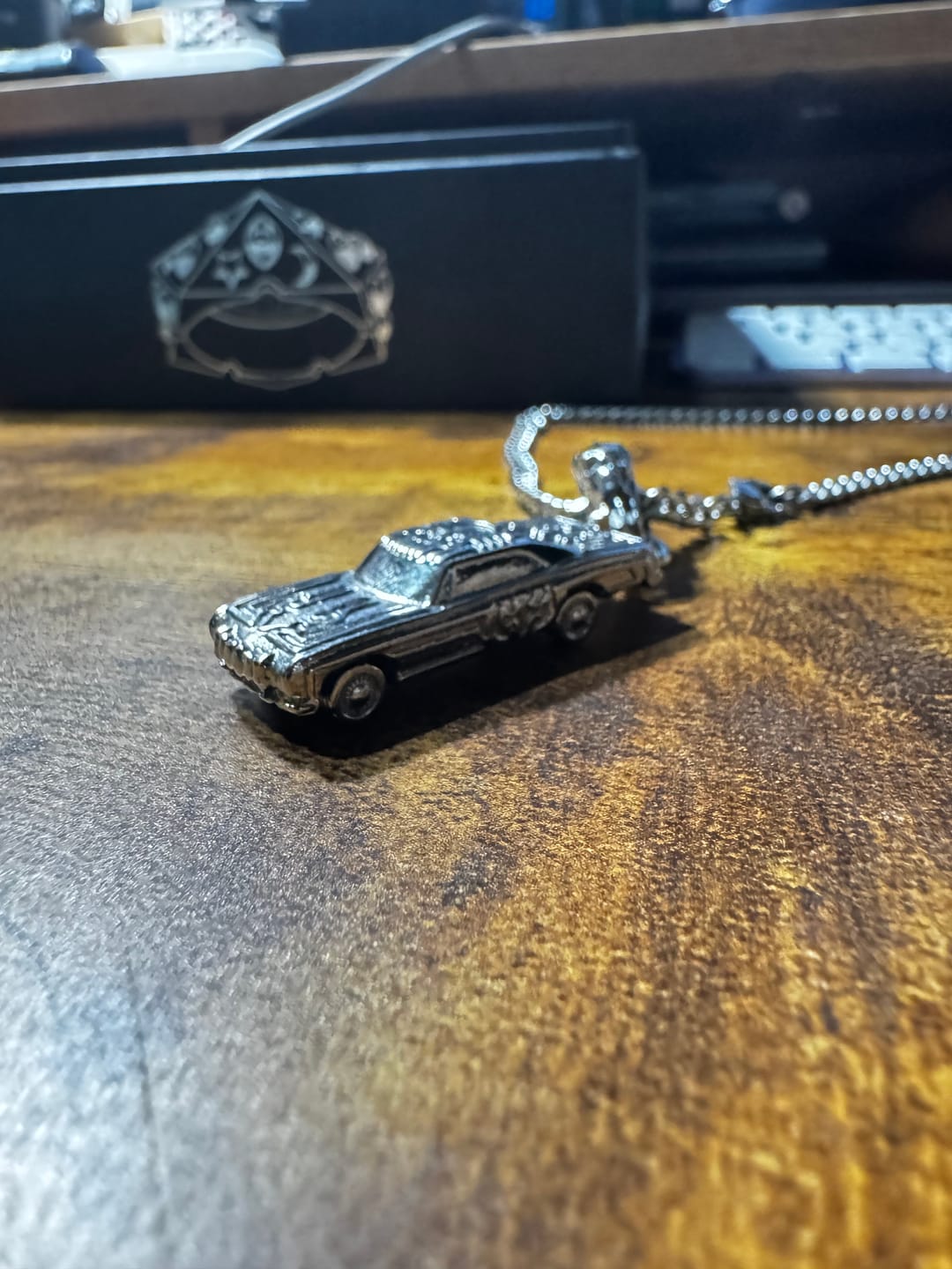 Customer photo review of LOWRIDER PENDANT