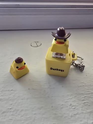 Customer photo review of Mystery Keycap - Costume Party