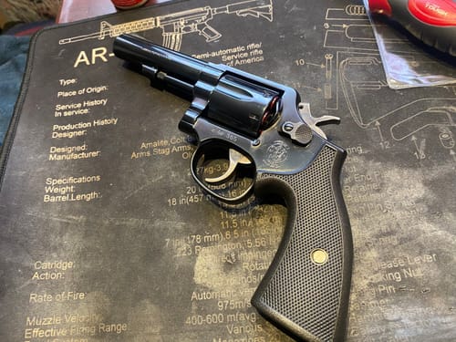 Customer photo review of Robinhood Tactical Rubber Grip for M10 Revolver Replica