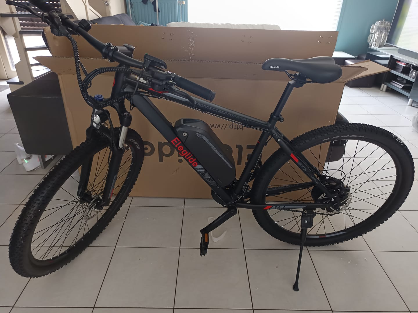 Customer photo review of Electric Mountain Bike Mopride 2