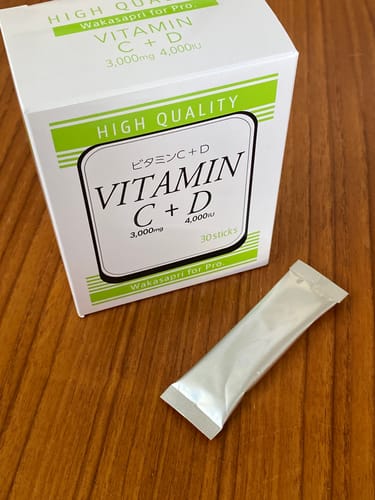 Customer photo review of ビタミンC+D -Wakasapri for Pro.
