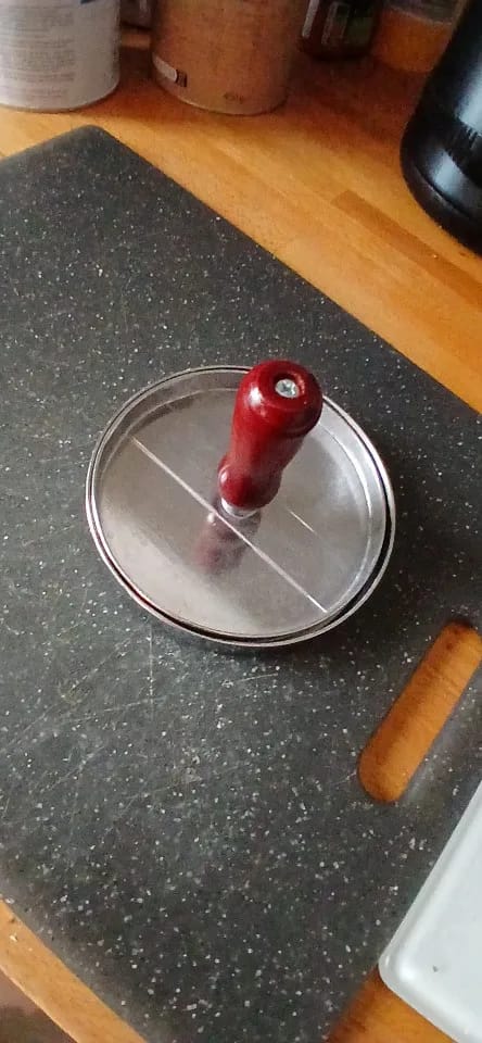 Customer photo review of Burger Press Patty Maker