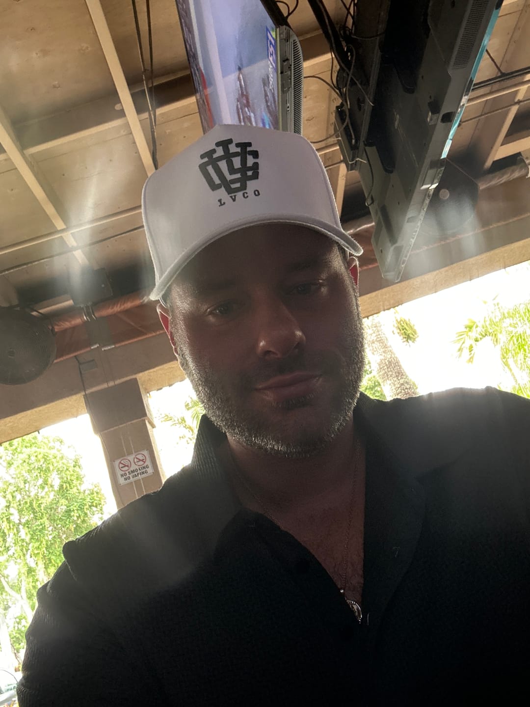 Customer photo review of LVCO "White" A-Frame Snapback