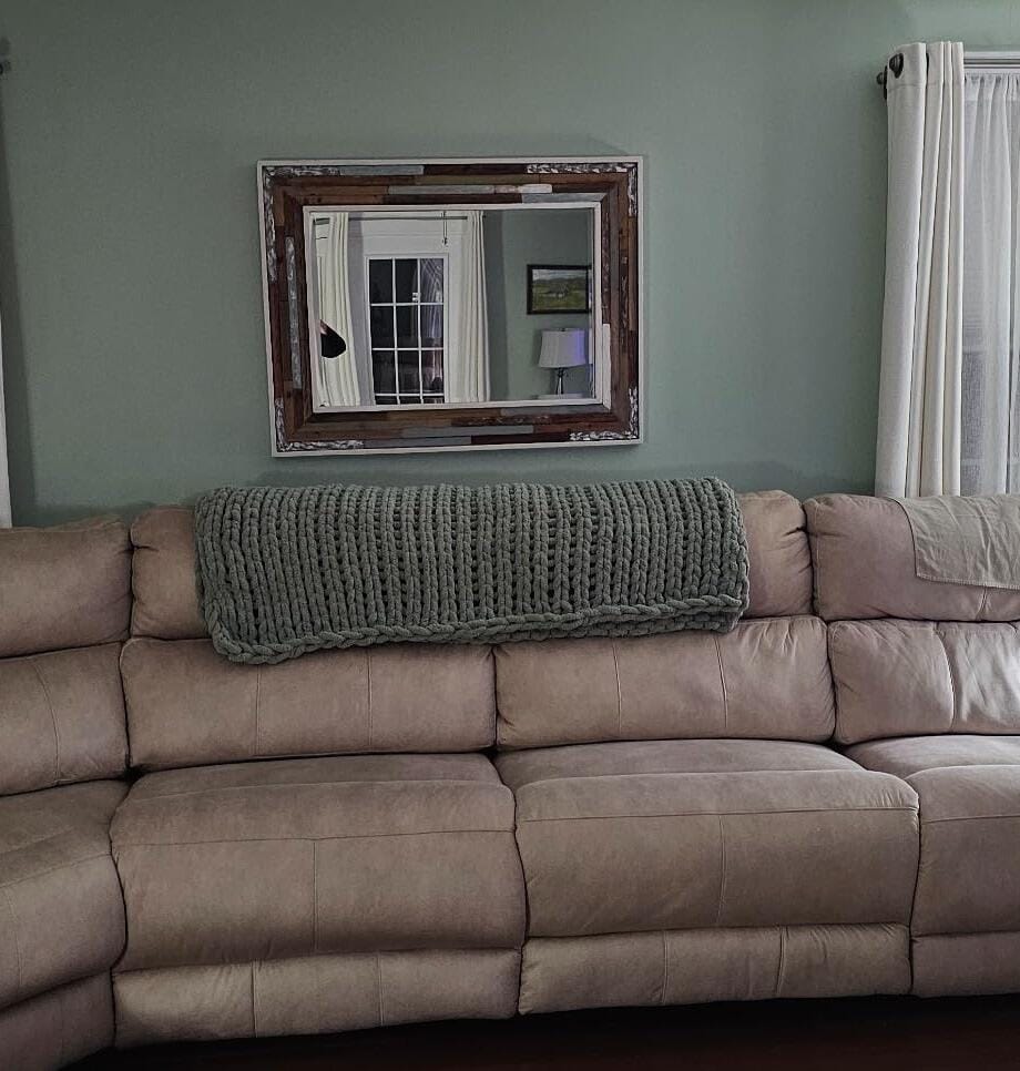 Customer photo review of Couverture lestée Napoon