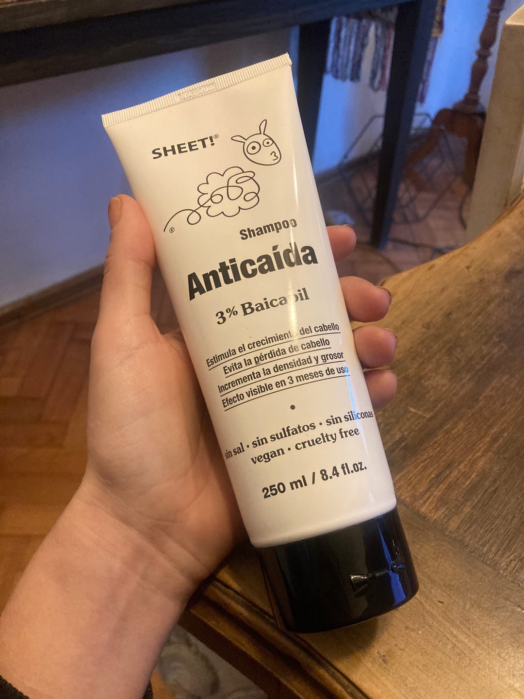 Customer photo review of Shampoo Anticaída