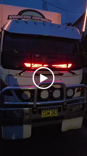 Customer video review of LED Windshield Eyes For Car And Truck