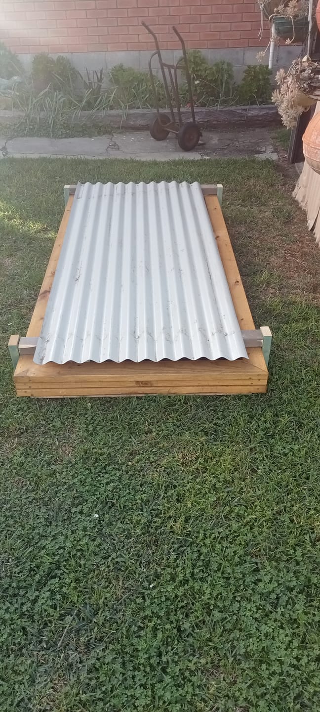 Customer photo review of Raised garden beds