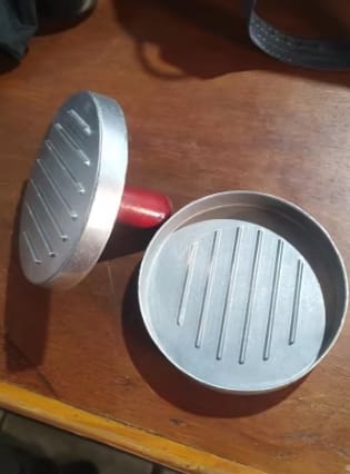 Customer photo review of Burger Press Patty Maker
