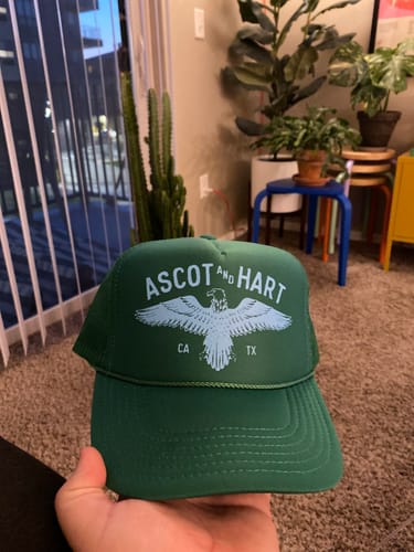 Customer photo review of Ascot + Hart Eagle Trucker