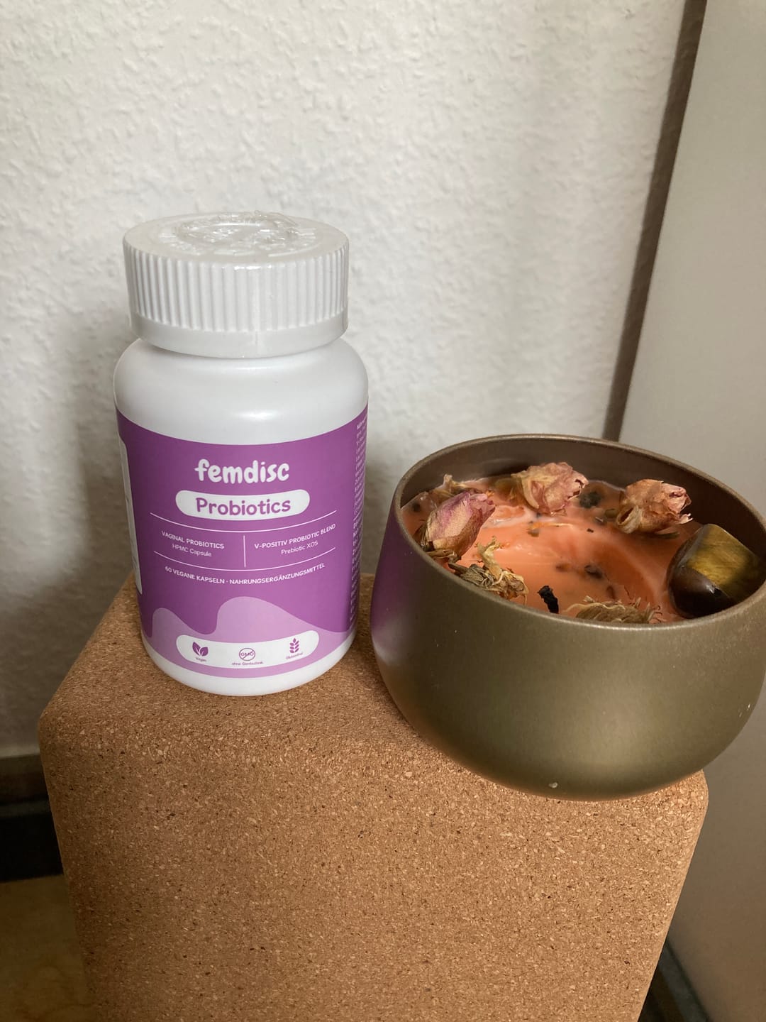 Customer photo review of femdisc vaginal Probiotics