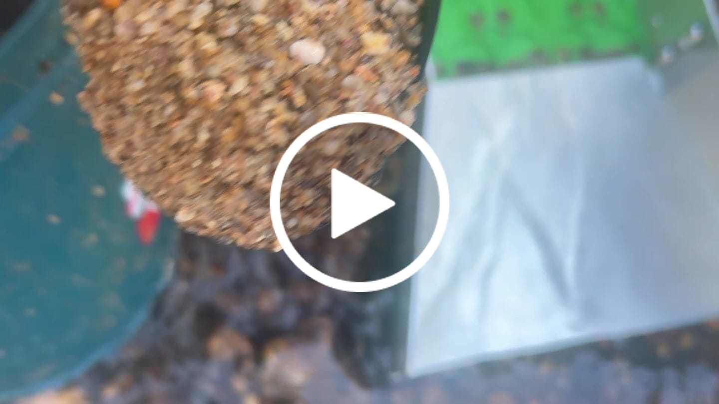 Customer video review of 10 inch Modular Gold sluice