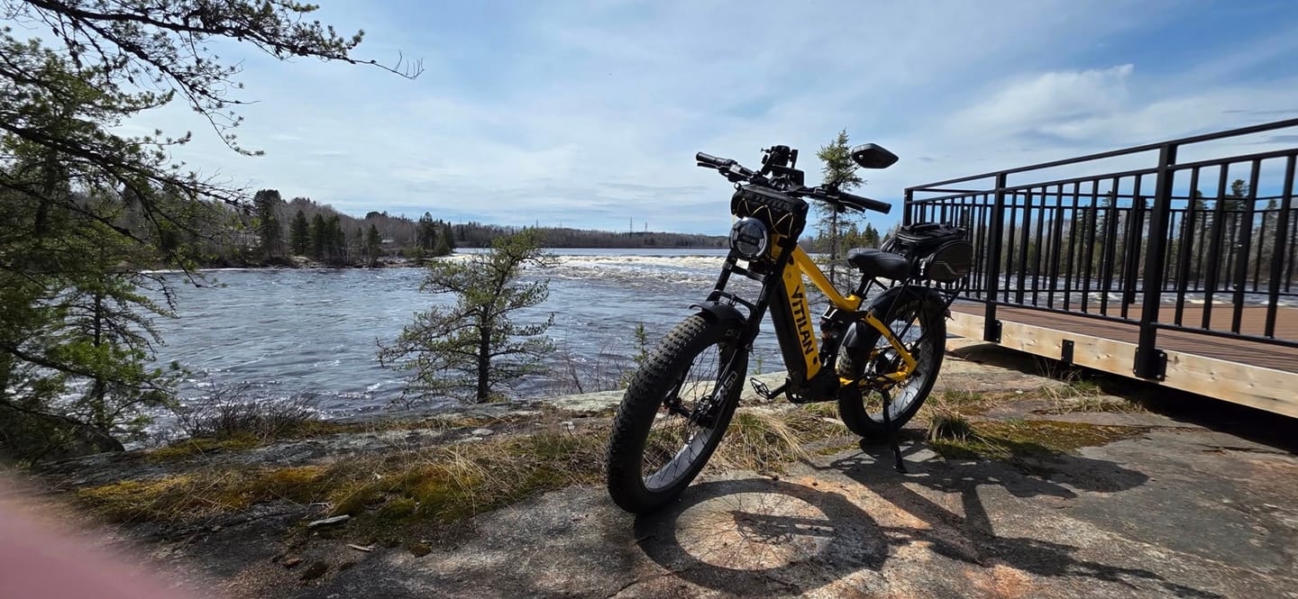 Customer photo review of T7 / T7PRO Full Suspension Mountain E-bike