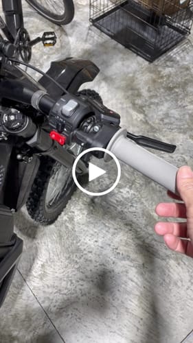 Customer video review of 1/4 Turn Electronic Magura Throttle | DirtyBike | Rawrr Mantis X