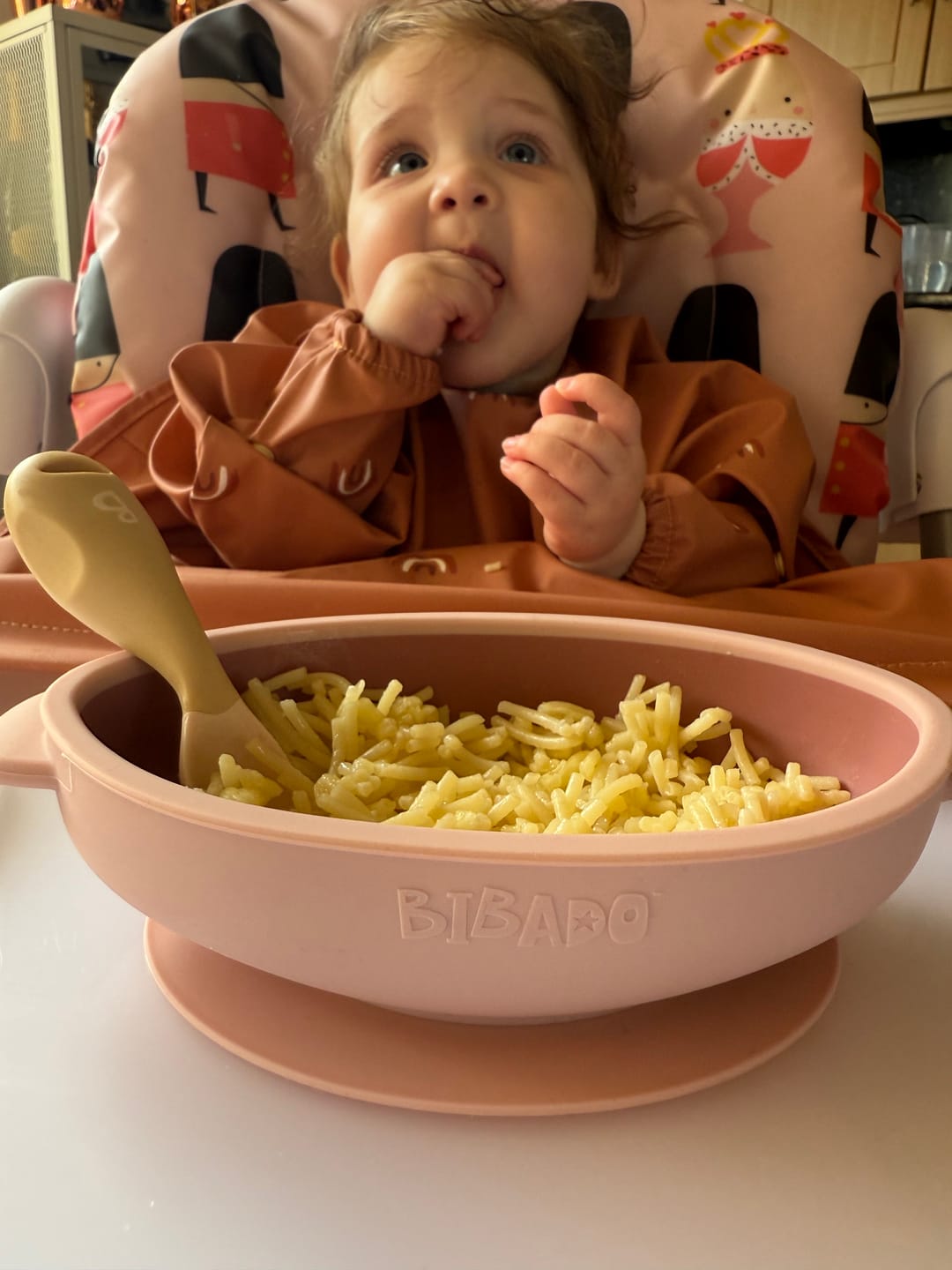 Customer photo review of Silicone Suction Bowl