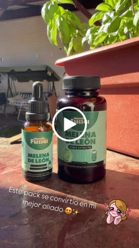 Customer video review of Melena de León Cápsulas + Gotas - Extracto Ultra Concentrado