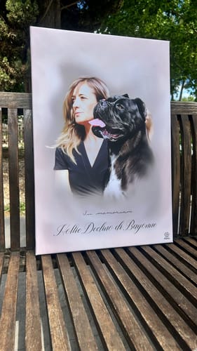 Customer photo review of Öl Pawtrait