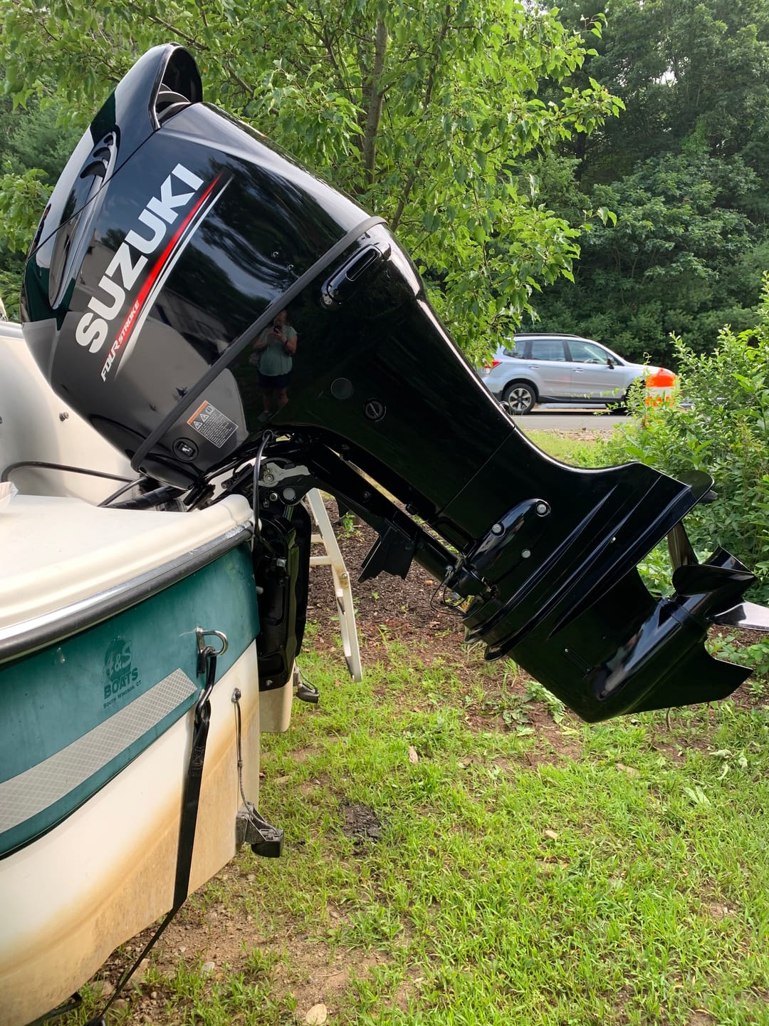 Customer photo review of Suzuki Outboard Oil Filter 16510-61A32