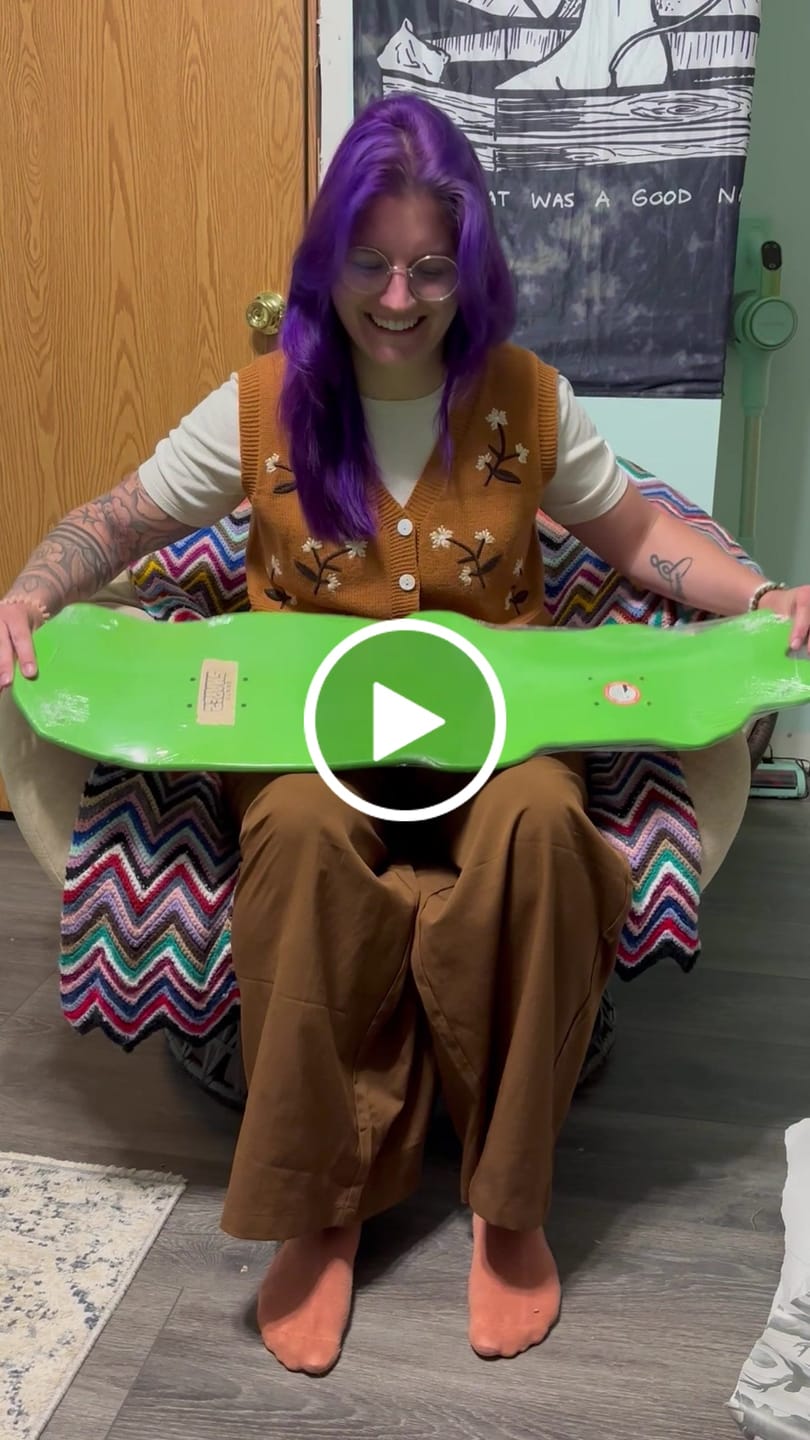 Customer video review of Create your own Skate Shape
