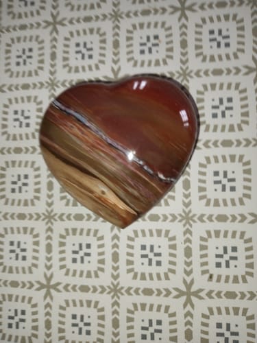 Customer photo review of Bois Pétrifié - Coeur