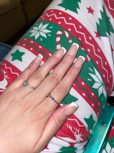 Customer photo review of French Tips | Customizable XCOATTIPS® Kit