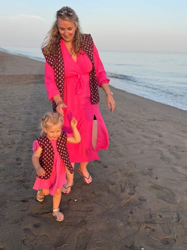 Customer photo review of Isabelle Bodywarmer Bordeaux