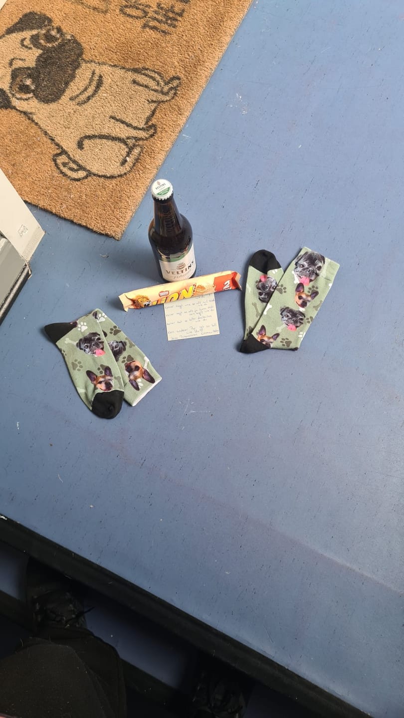 Customer photo review of Dein Foto - Individuelle Socken