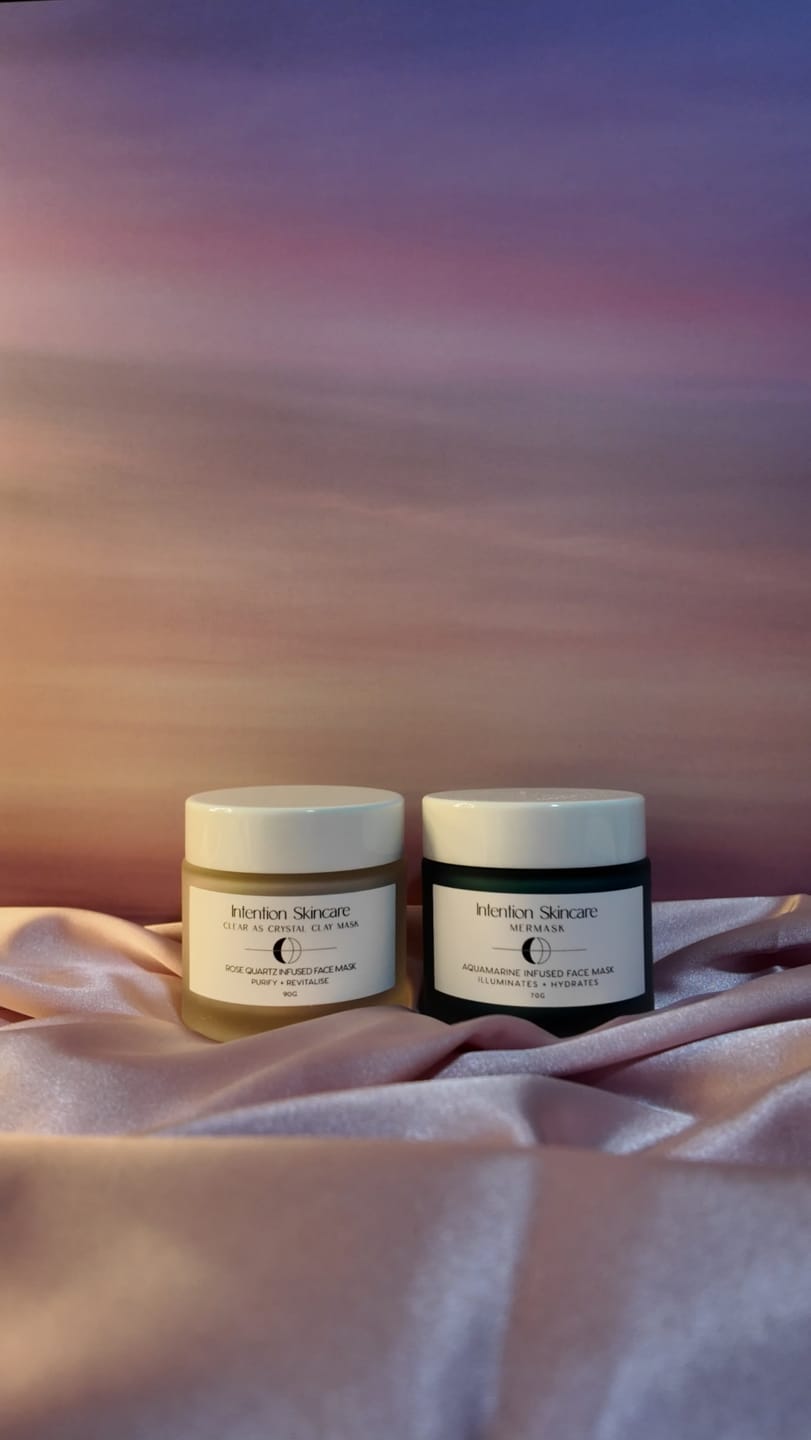Customer photo review of Crystal-Infused Skincare Welcome Bundle