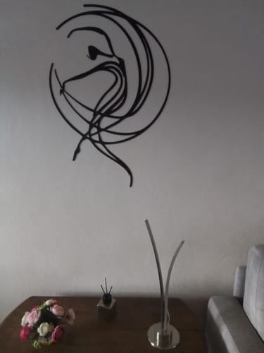 Customer photo review of Décoration Murale en Métal - L'Âme de la Danse