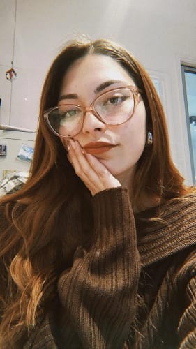 Customer photo review of SWEATER LINA CHOCOLATE