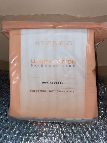 Customer photo review of ALGODÓN LUXURY DESMAQUILLANTE